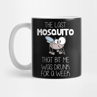 Alcohol Drunk Mosquito Mug